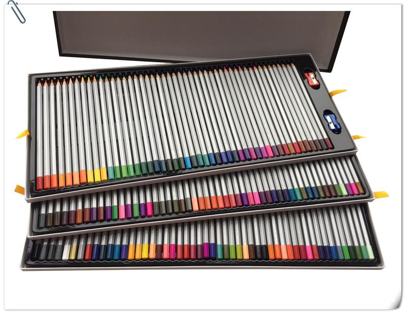 Color pencil paper box high quality color pencil 150 120 72 Zhejiang